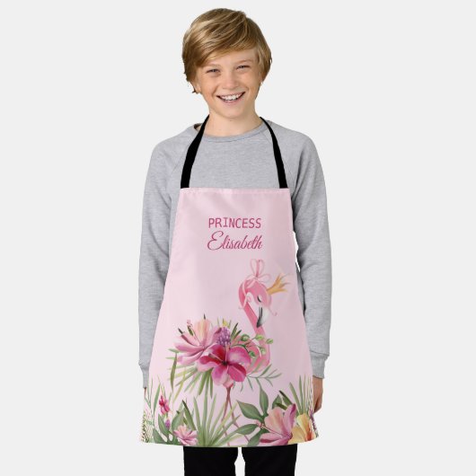 Lovely Pink Flamingo Schort (Gedragen)