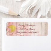 Lovely Pink Floral Etiket (Insitu)