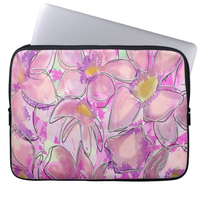 Lovely Pink Floral  Sleeve (Voorkant)