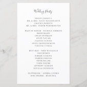 Lovely Pink green flower bruiloft (Achterkant)