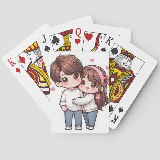 Lovely Playing Cards Pokerkaarten (Achterkant)