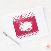 Lovely Polka Dot Gift Label Sticker (Envelop)