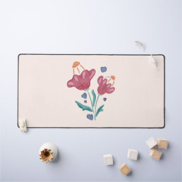 Lovely Psychedelic Flowers Bureaumat