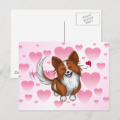 Lovely Puppy Briefkaart (Voorkant / Achterkant)