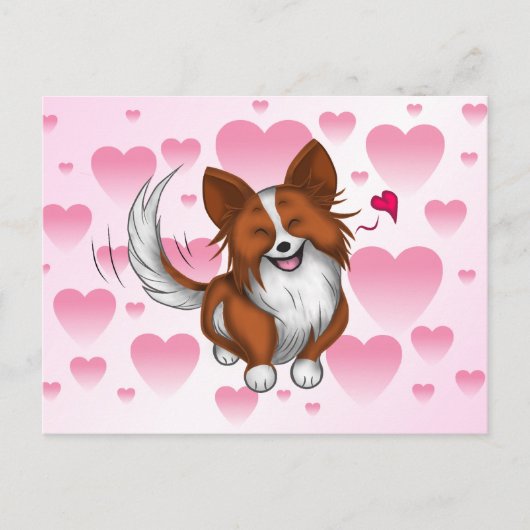 Lovely Puppy Briefkaart (Voorkant)
