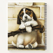 Lovely Puppy Notitieboek (Achterkant)