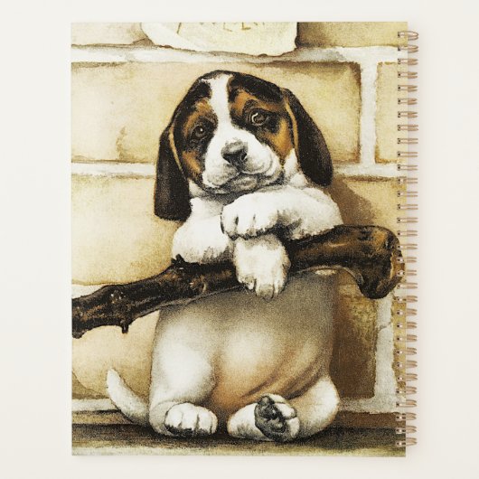 Lovely Puppy Planner (Achterkant)