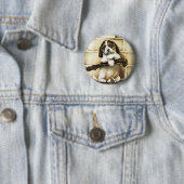 Lovely Puppy Ronde Button 5,7 Cm (In situ)