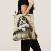 Lovely Puppy Tote Bag (Dichtbij)