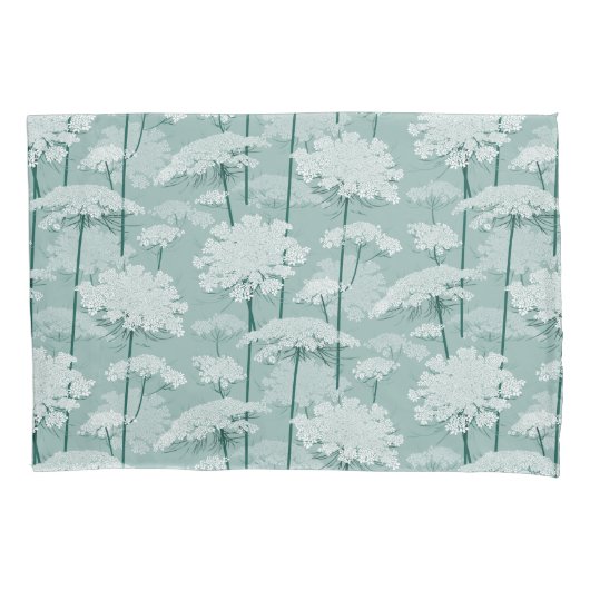 Lovely Queen Annes Lace | Munt Kussensloop (Voorkant)