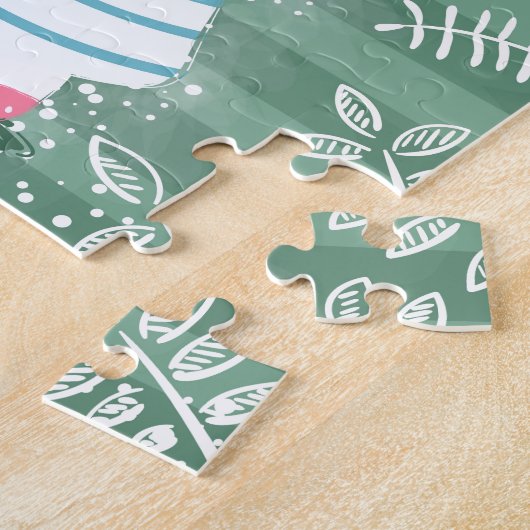 Lovely Rabbit Princess Legpuzzel (Zijkant)