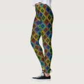 Lovely Rainbow Diamonds Nice Yoga Chi Leggings (Links)
