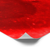 Lovely Red Aesthetic Gradient Poster (Hoek)