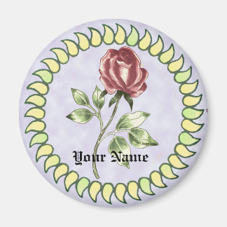 Lovely Red Rose Magneet