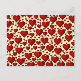 Lovely Red Valentine Heart Attack Feestdagenkaart