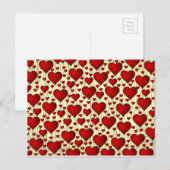 Lovely Red Valentine Heart Attack Feestdagenkaart (Voorkant / Achterkant)