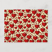 Lovely Red Valentine Heart Attack Feestdagenkaart (Voorkant)