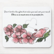Lovely Roze Hibiscus met Quote