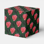 Lovely Roze Rose Bedankdoosjes (Achterkant)