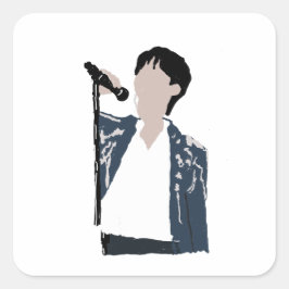 Lovely Runner Sunjae Vierkante Sticker