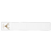 Lovely Rustic Deer Head Lange Tafelloper (Horizontaal)