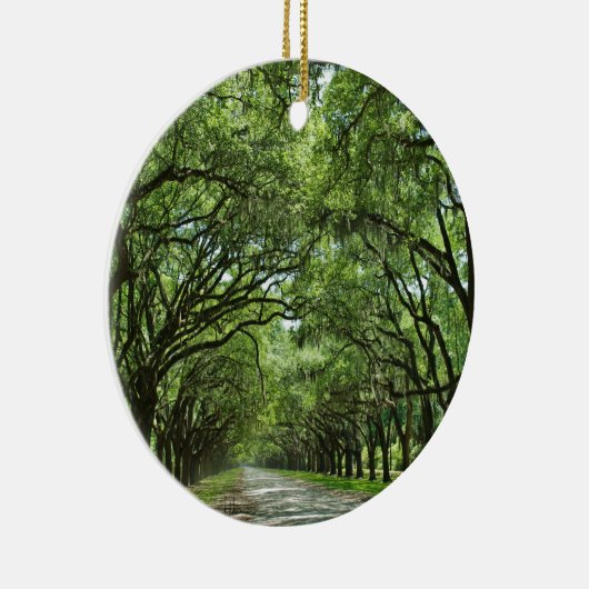 Lovely Savannah Georgia Keramisch Ornament (Rechts)