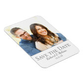 Lovely Save the Date Photo Magneet (Rechterzijde)
