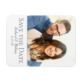 Lovely Save the Date Photo Magneet (Horizontaal)
