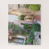 Lovely Schilderachtig Street in Provence Frankrijk Legpuzzel (Verticaal)