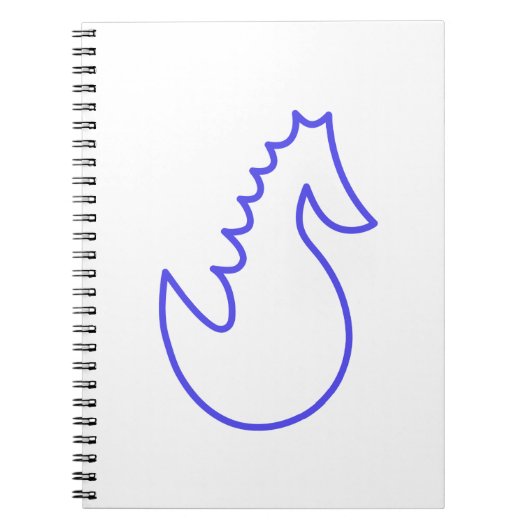 Lovely Seahorse Notitieboek (Voorkant)