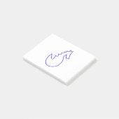 Lovely Seahorse Post-it® Notes (Schuin)