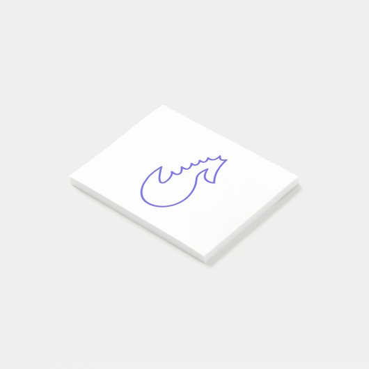 Lovely Seahorse Post-it® Notes (Schuin)