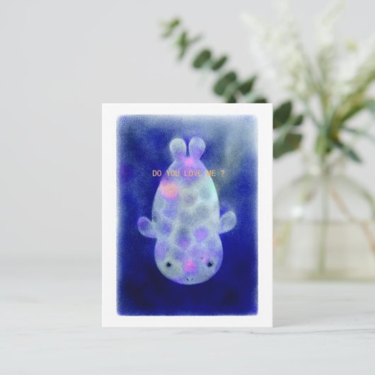 Lovely Seal Briefkaart (Staand voorkant)