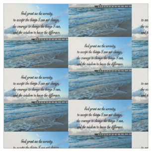 LOVELY SERENITY PRAYER OCEAN EN WAVT FOTO STOF
