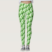 Lovely Shamrocks Leggings (Voorkant)
