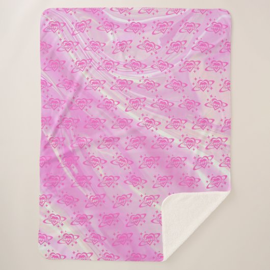 Lovely Sherpa Deken (Voorkant)