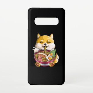 Lovely Shiba Dog | Ramen Dog | Cartoon Cadeau Samsung Galaxy S10 Hoesje