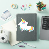Lovely Slapende Unicorn Sticker (iPad Cover)