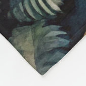 Lovely Snowy Owl Fleece Deken (Hoek)