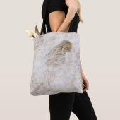 LOVELY SOFT CURLY DOG FUR BLANKET TOTE BAG (Dichtbij)