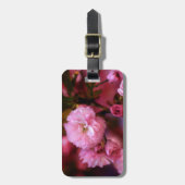 Lovely Spring roze Cherry Blossom Bagagelabel (Voorkant verticaal)