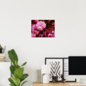 Lovely Spring roze Cherry Blossom Poster (Thuiskantoor)