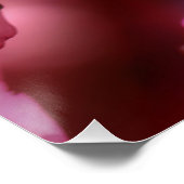 Lovely Spring roze Cherry Blossom Poster (Hoek)
