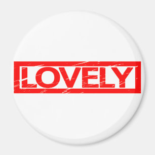 Lovely Stamp Magneet