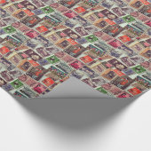 Lovely Stamps Gift Wrap Cadeaupapier (Hoek)
