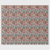 Lovely Stamps Gift Wrap Cadeaupapier (Vlak)
