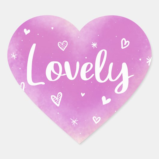 Lovely Sticker (Voorkant)
