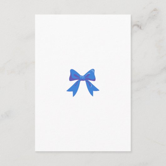 Lovely Sunflower Reception Informatiekaartje (Achterkant)