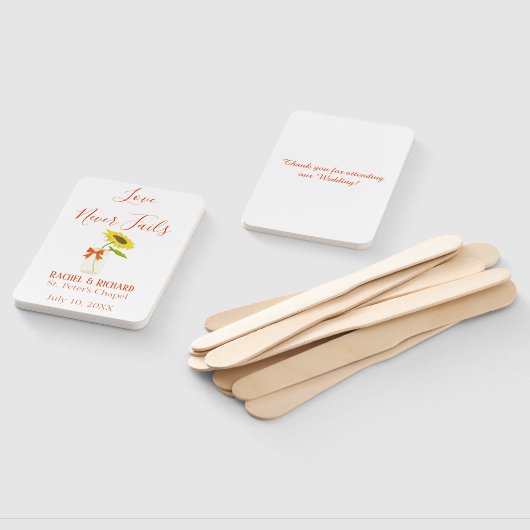 Lovely Sunflower Vase Wedding Handwaaier (Niet-gemonteerd)