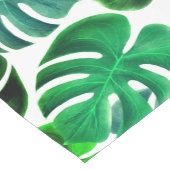 Lovely Table Runner met Tropische Leaves Print Korte Tafelloper (Hoek)